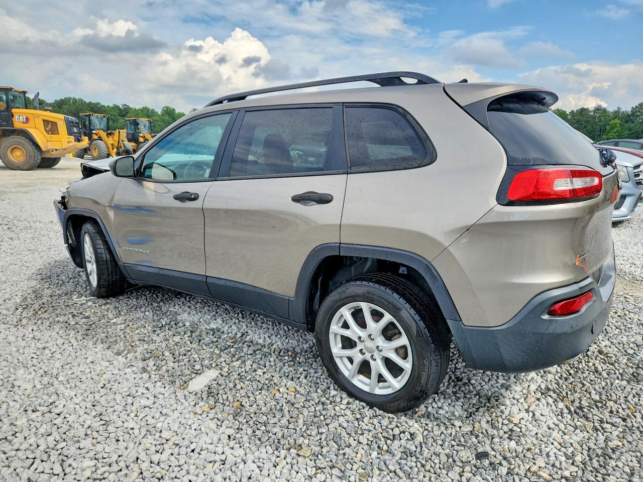 2016 Jeep Cherokee Sport Желто-коричневый vin: 1C4PJLAB2GW265541