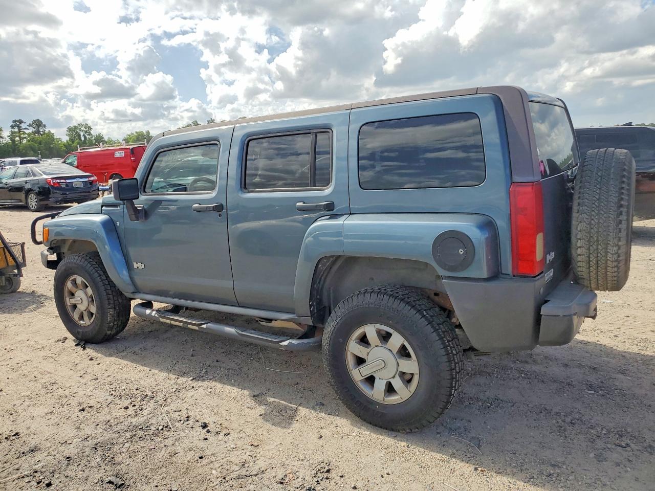2006 Hummer H3 Серый vin: 5GTDN136968274972