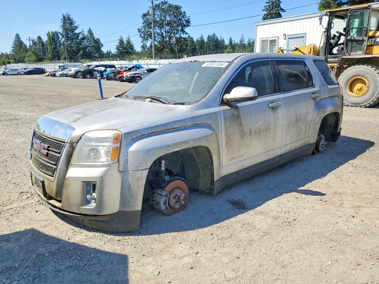 2012 Gmc Terrain Sle Silver vin: 2GKALMEK6C6348348