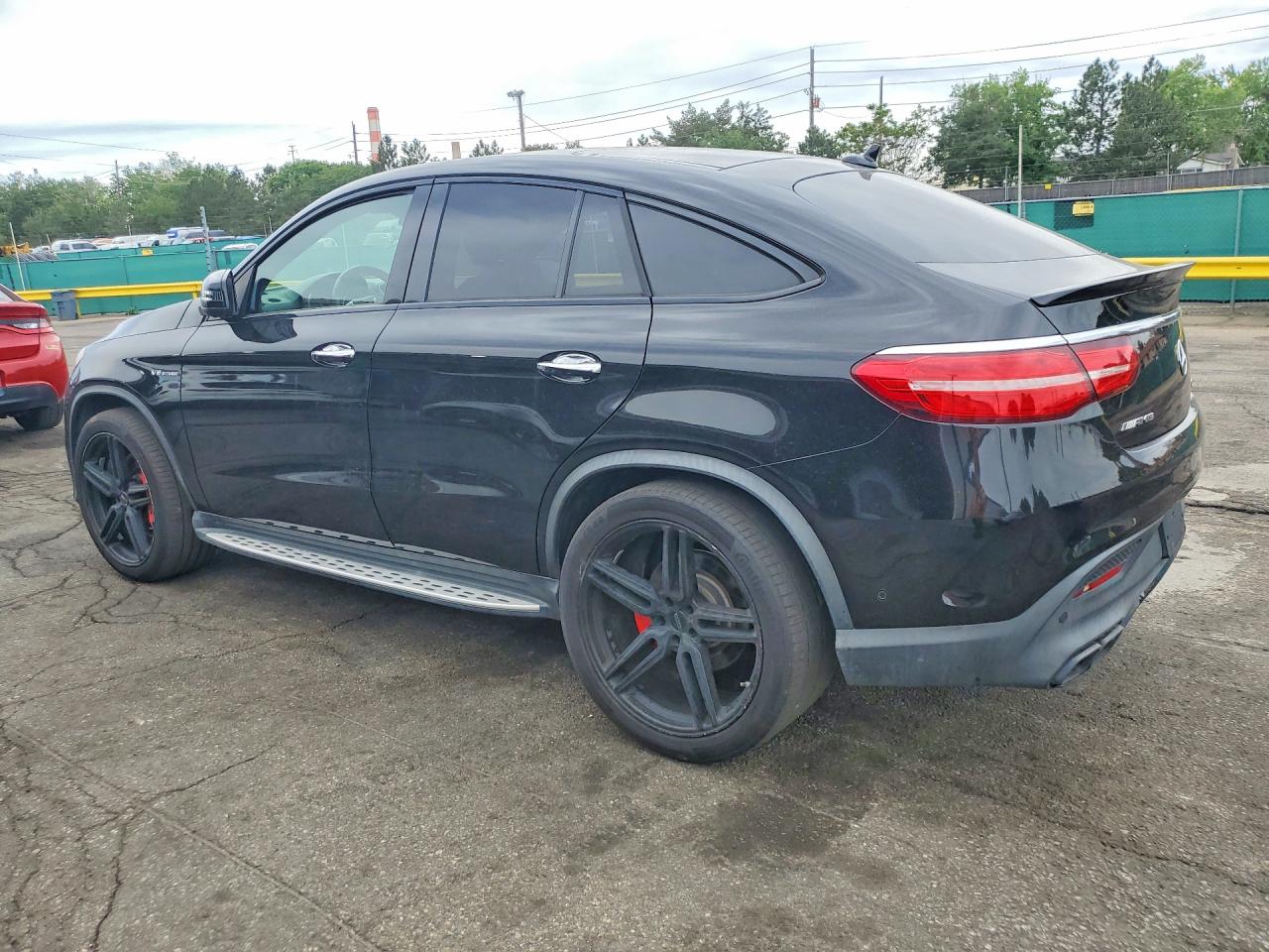 2017 Mercedes-benz Gle Coupe 63 Amg-s Черный vin: 4JGED7FB4HA066984