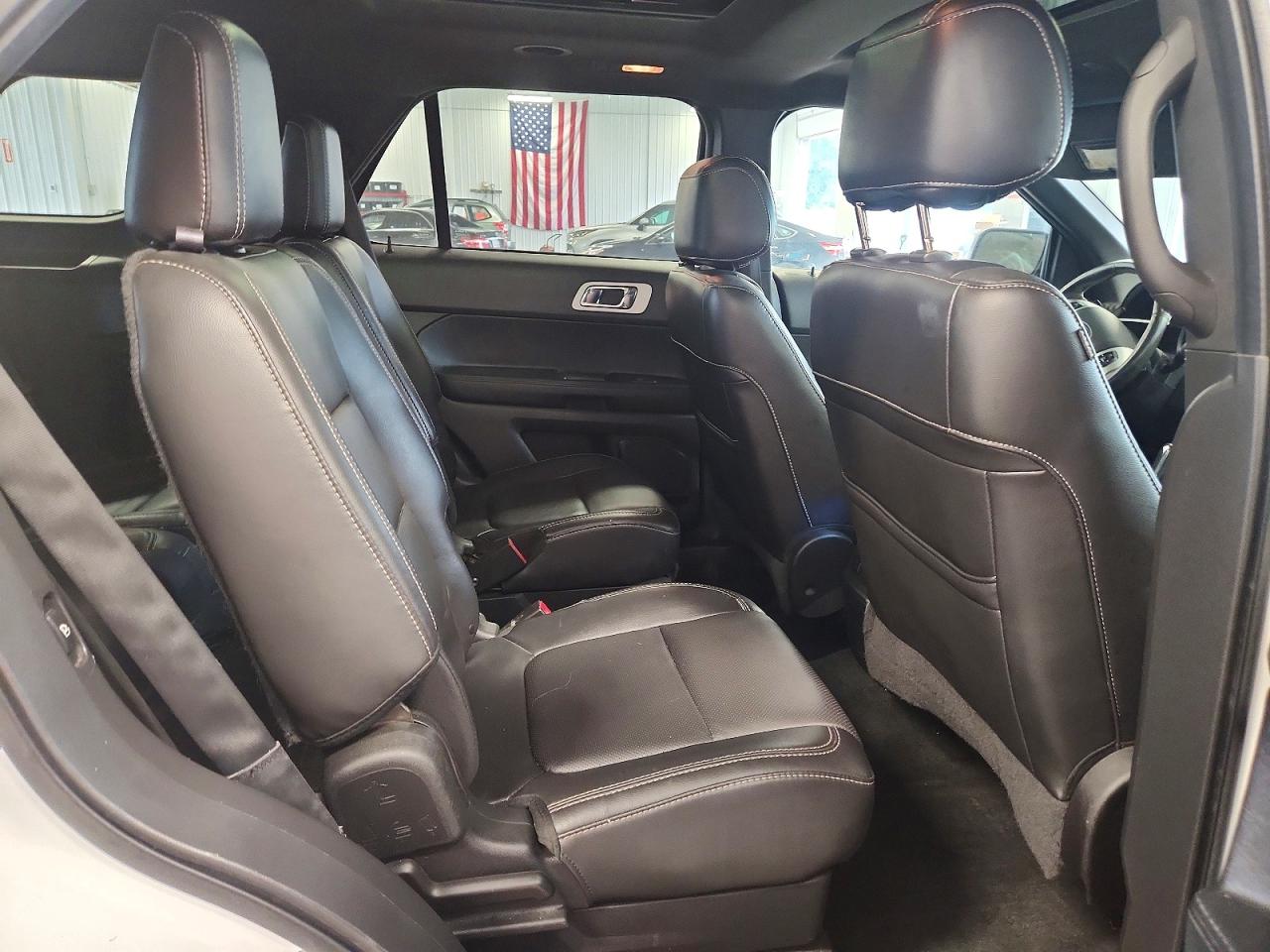 2015 Ford Explorer Sport White vin: 1FM5K8GT3FGA40647