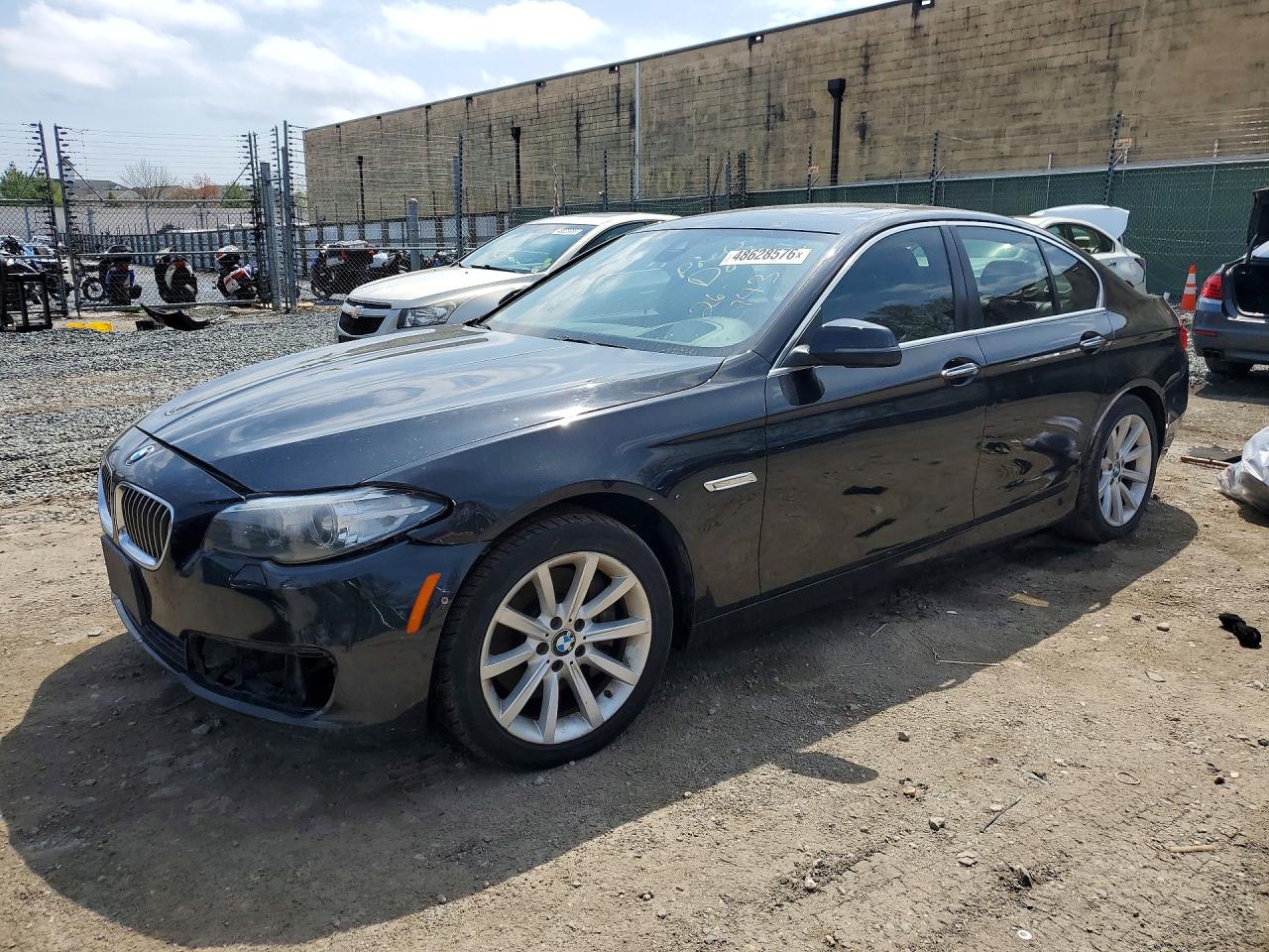 2014 Bmw 535 Xi Black vin: WBA5B3C55ED539073