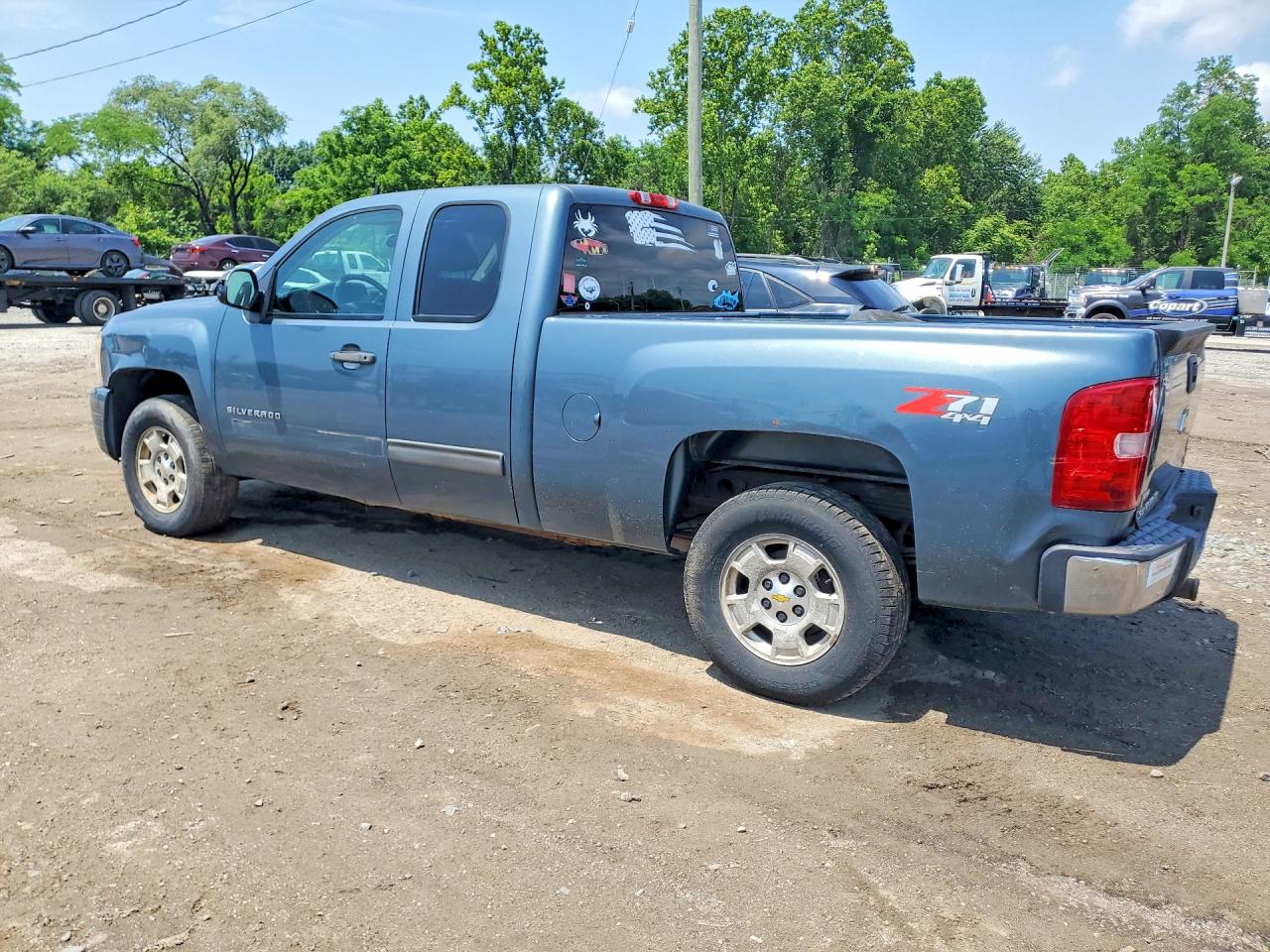 2011 Chevrolet Silverado K1500 Lt Синий vin: 1GCRKSE34BZ113240