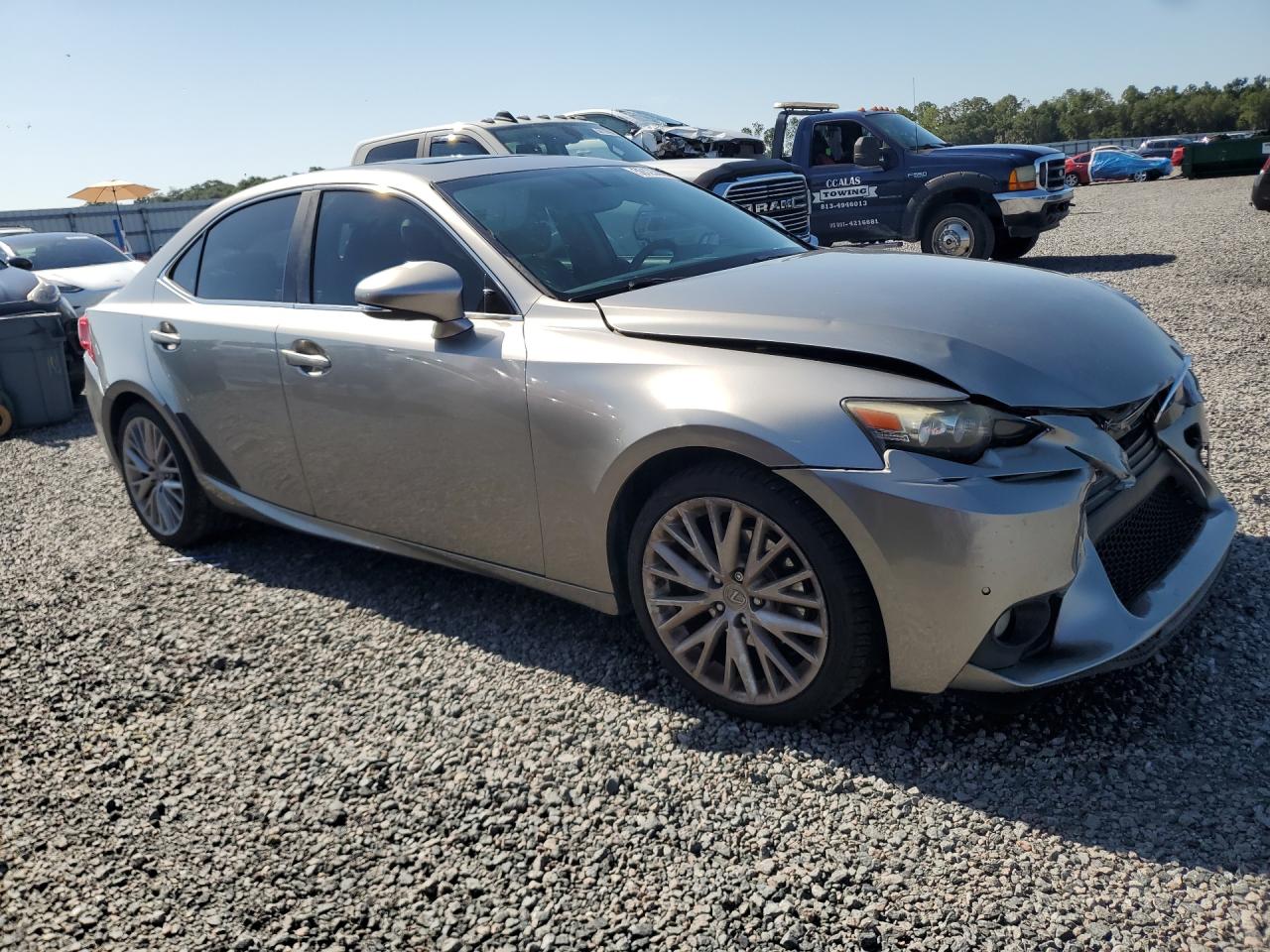 2014 Lexus Is 250 Silver vin: JTHBF1D25E5032752