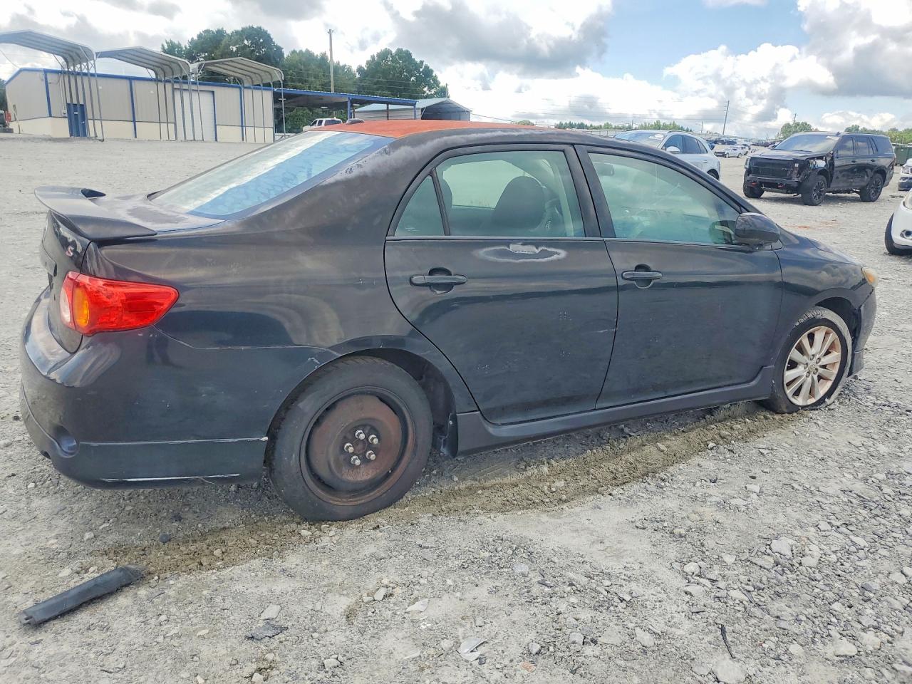 2010 Toyota Corolla S Black vin: 2T1BU4EE4AC501327