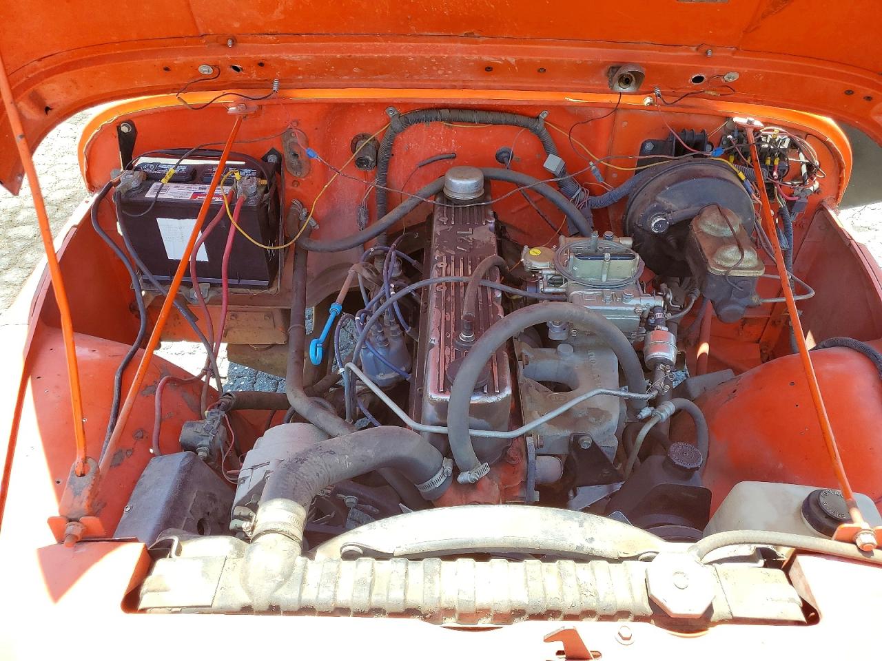 1983 Jeep Jeep Cj7 Orange vin: 1JCCN87E2DT069077