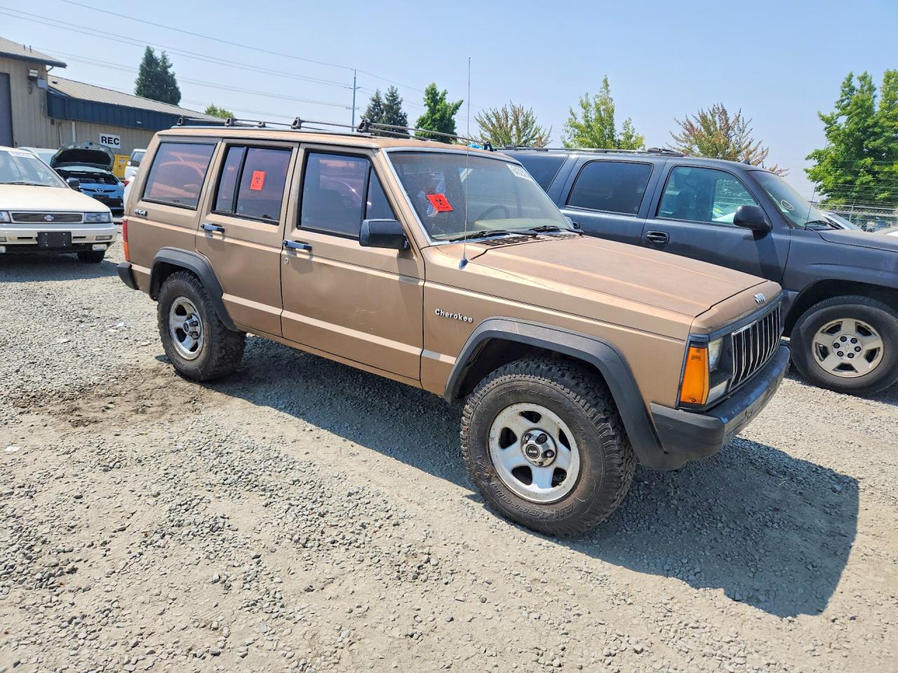1988 Jeep Cherokee Tan vin: 1JCMR7819JT220507