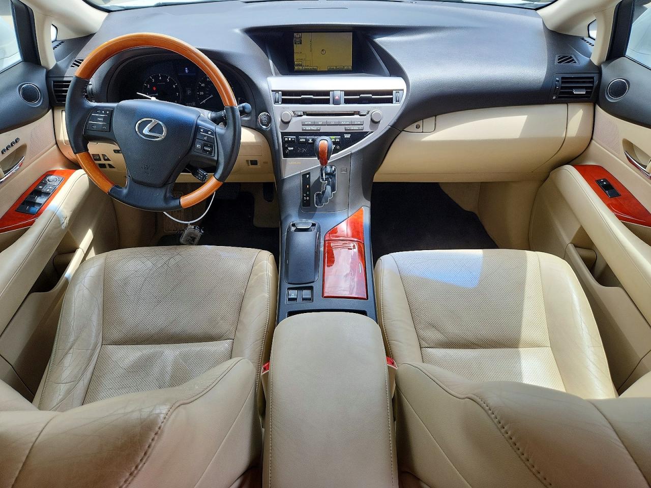 2011 Lexus Rx 350 White vin: 2T2ZK1BA2BC045491