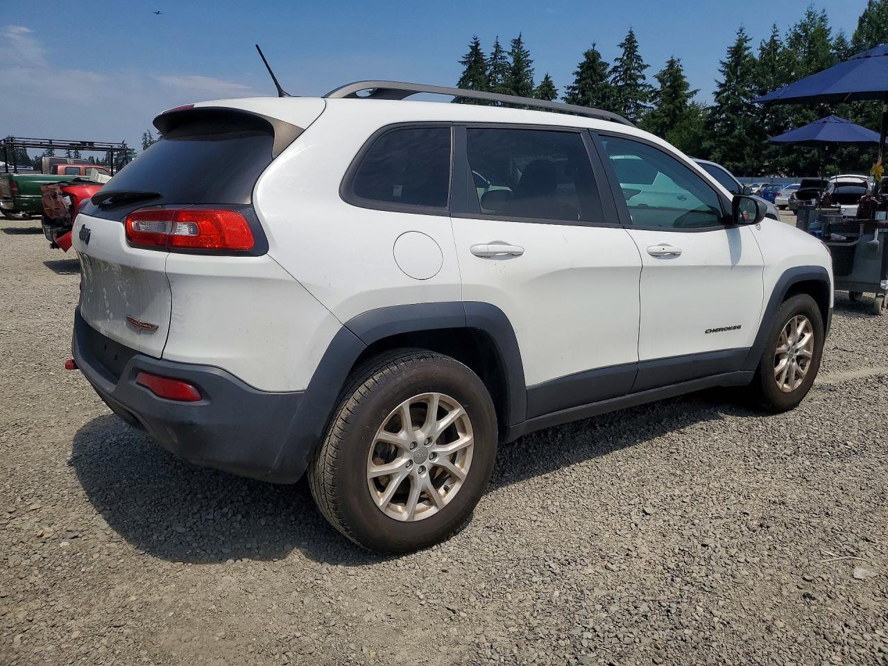 2014 Jeep Cherokee Trailhawk Белый vin: 1C4PJMBS9EW129084