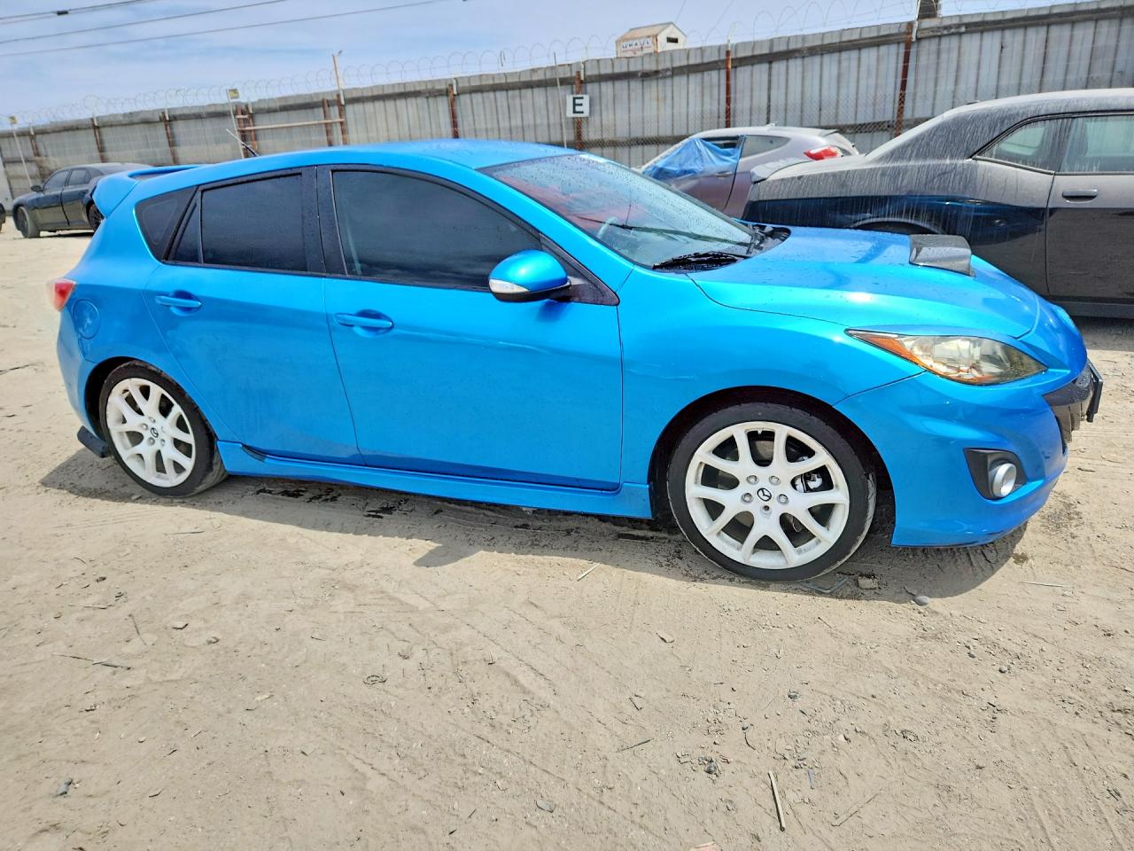 2010 Mazda Speed 3 Blue vin: JM1BL1H31A1197177