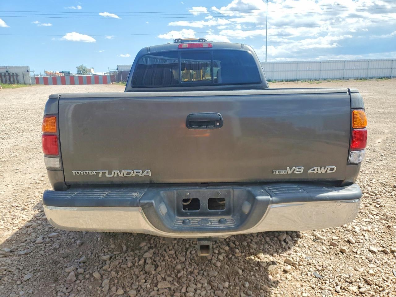 2004 Toyota Tundra Sr5 Gray vin: 5TBBT44144S450871
