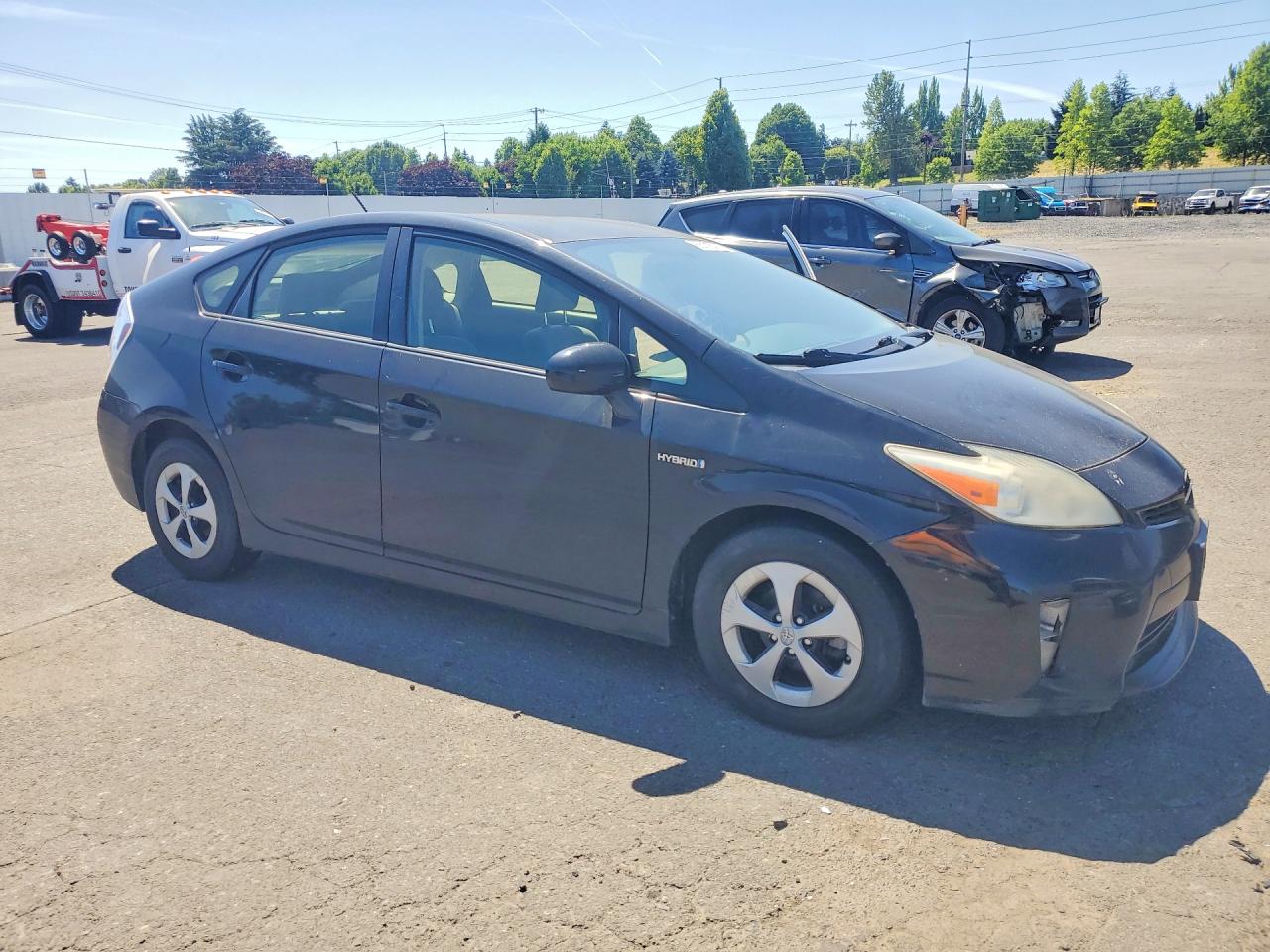 2013 Toyota Prius Two Black vin: JTDKN3DU1D5554813
