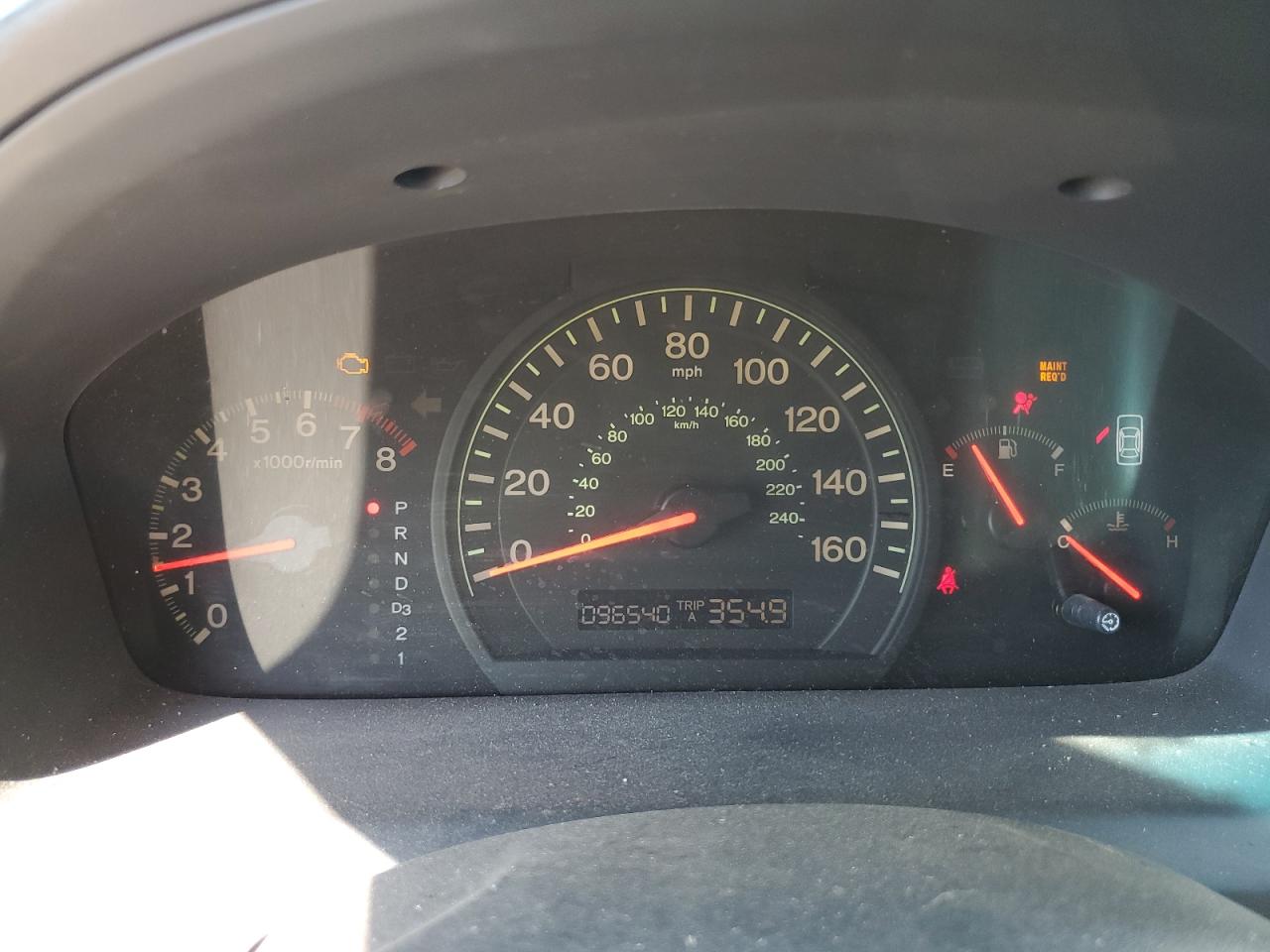 2004 Honda Accord Lx Серый vin: 1HGCM56404A165623