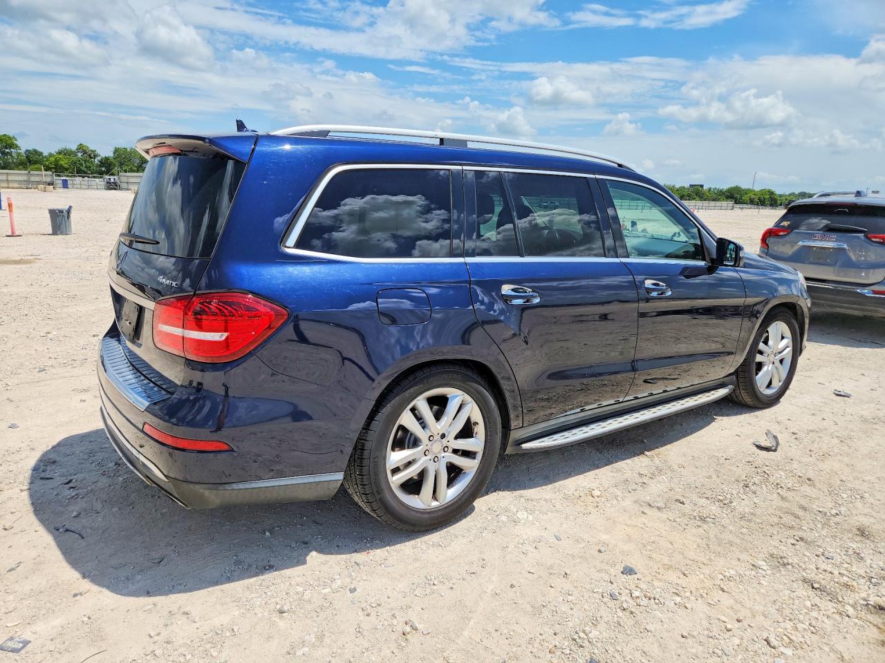 2017 Mercedes-benz Gls 450 4matic Blue vin: 4JGDF6EEXHA829635