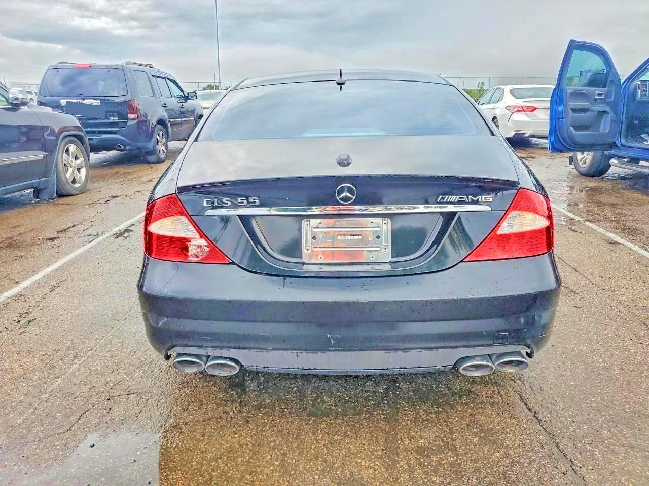 2006 Mercedes-benz Cls 55 Amg Black vin: WDDDJ76X76A036109
