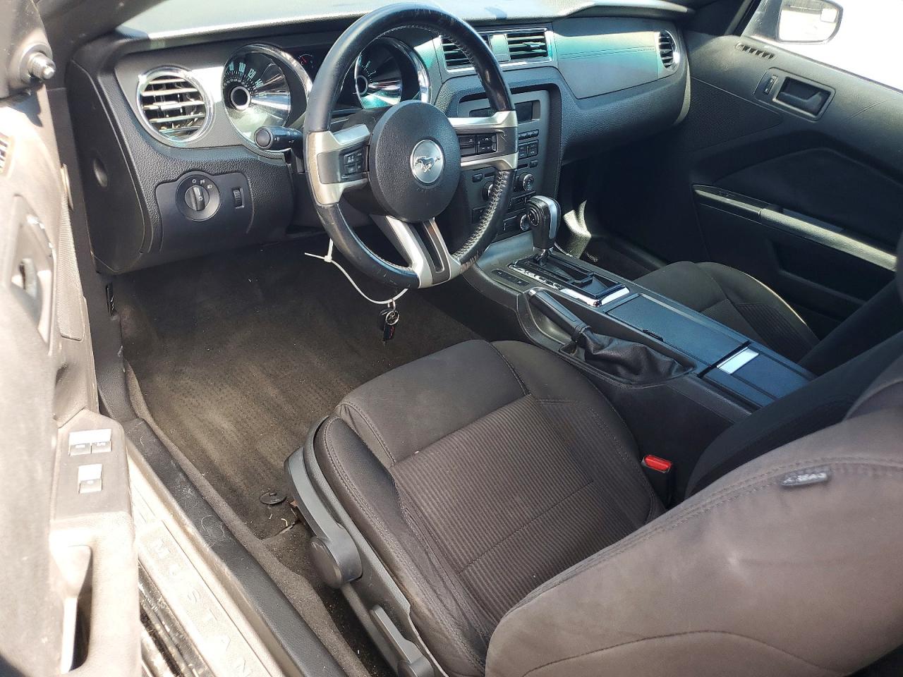 2013 Ford Mustang Black vin: 1ZVBP8EM0D5217066