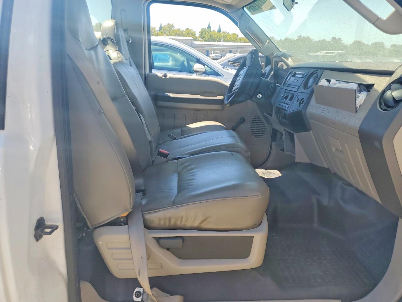 2008 Ford F350 Srw Super Duty White vin: 1FTWF30R58EE41792