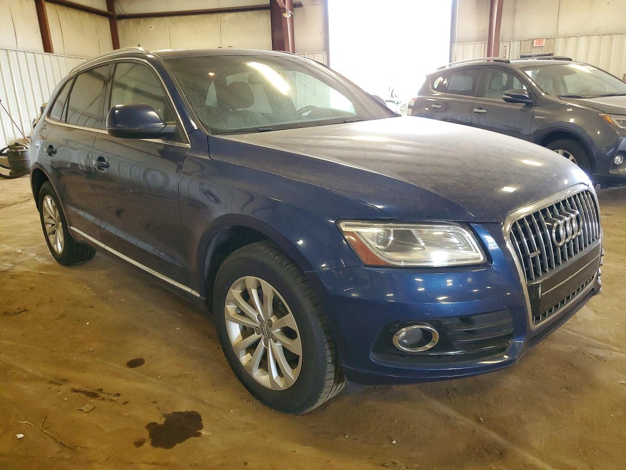 2014 Audi Q5 Premium Plus Blue vin: WA1LFAFP5EA036378