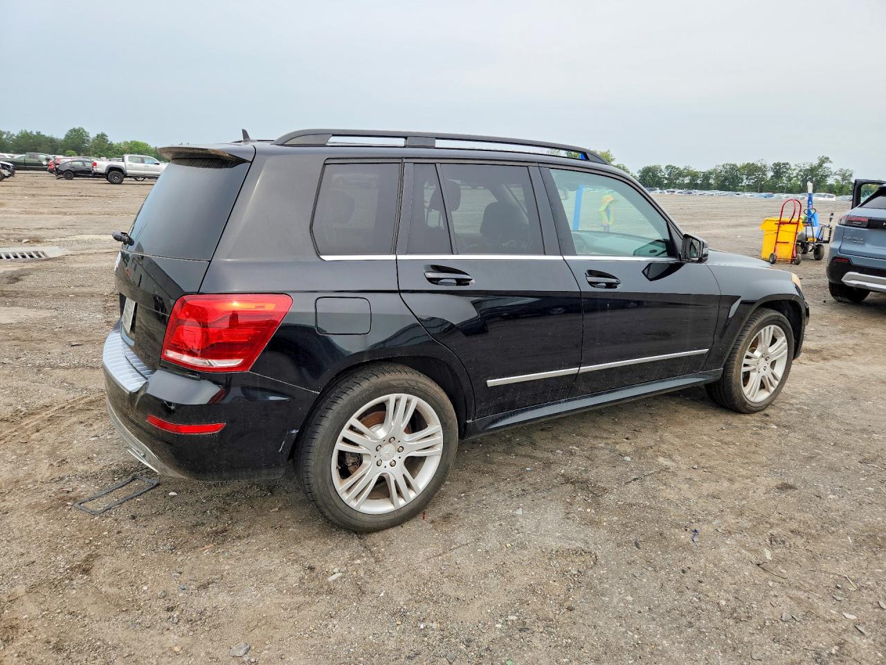 2014 Mercedes-benz Glk 350 Black vin: WDCGG5HB5EG198547