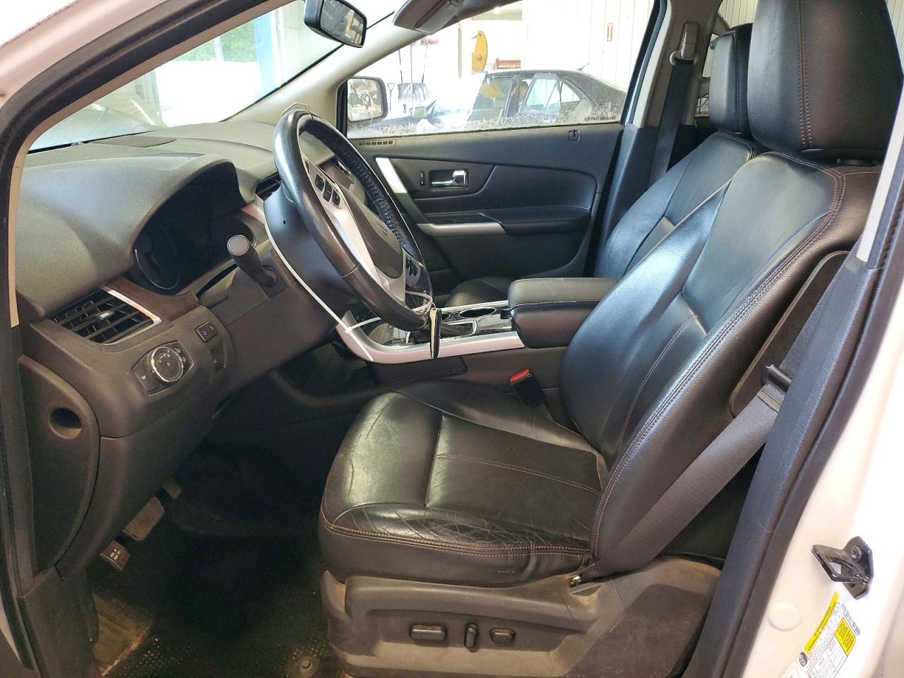 2011 Ford Edge Limited White vin: 2FMDK4KCXBBA50654