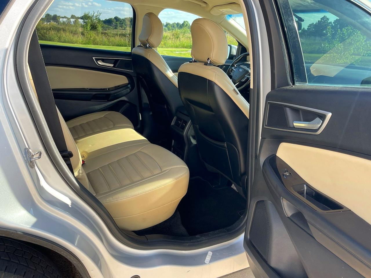 2015 Ford Edge Sel Silver vin: 2FMTK3J96FBB33788