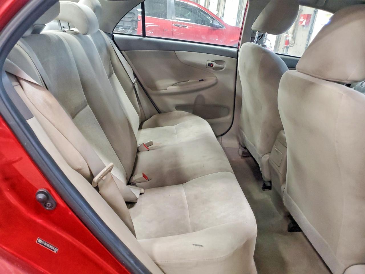 2009 Toyota Corolla Le Red vin: 2T1BU40E99C043237