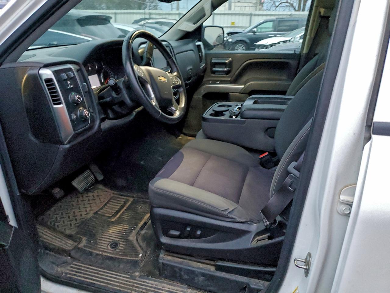 2014 Chevrolet Silverado K1500 Lt Белый vin: 3GCUKREC3EG203051