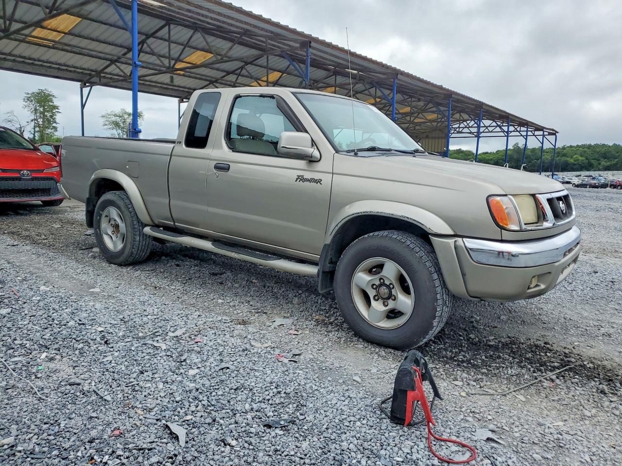 2000 Nissan Frontier Xe Desert Runner Silver vin: 1N6ED26T6YC321510