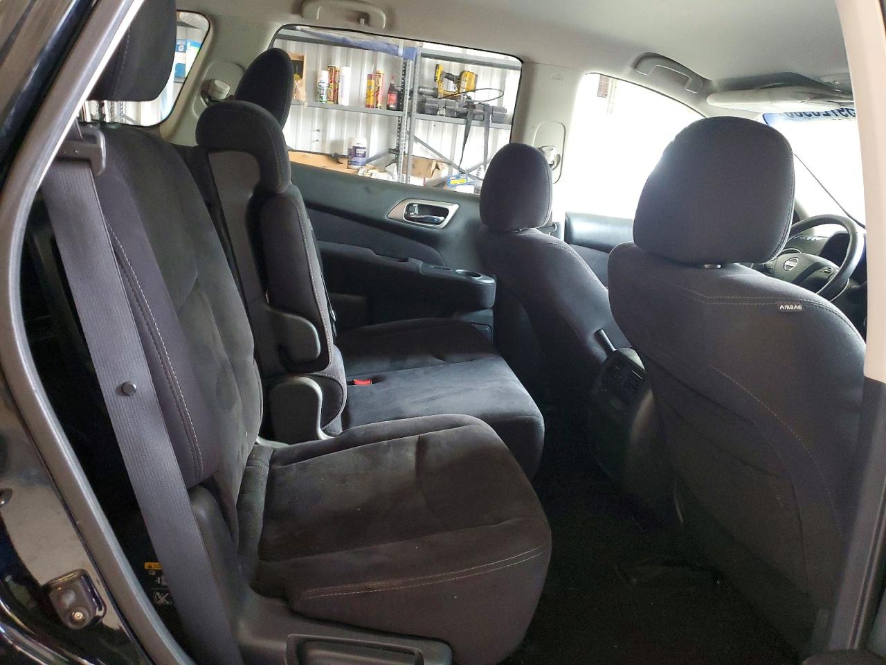 2013 Nissan Pathfinder S Black vin: 5N1AR2MN2DC608825