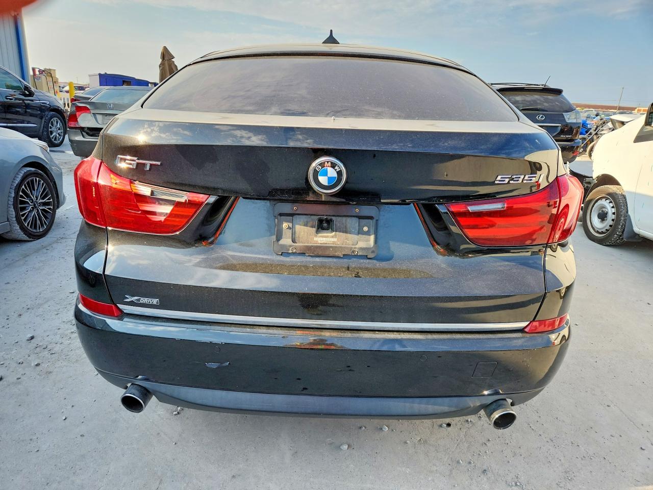 2015 Bmw 535 Xigt Black vin: WBA5M4C50FD184122
