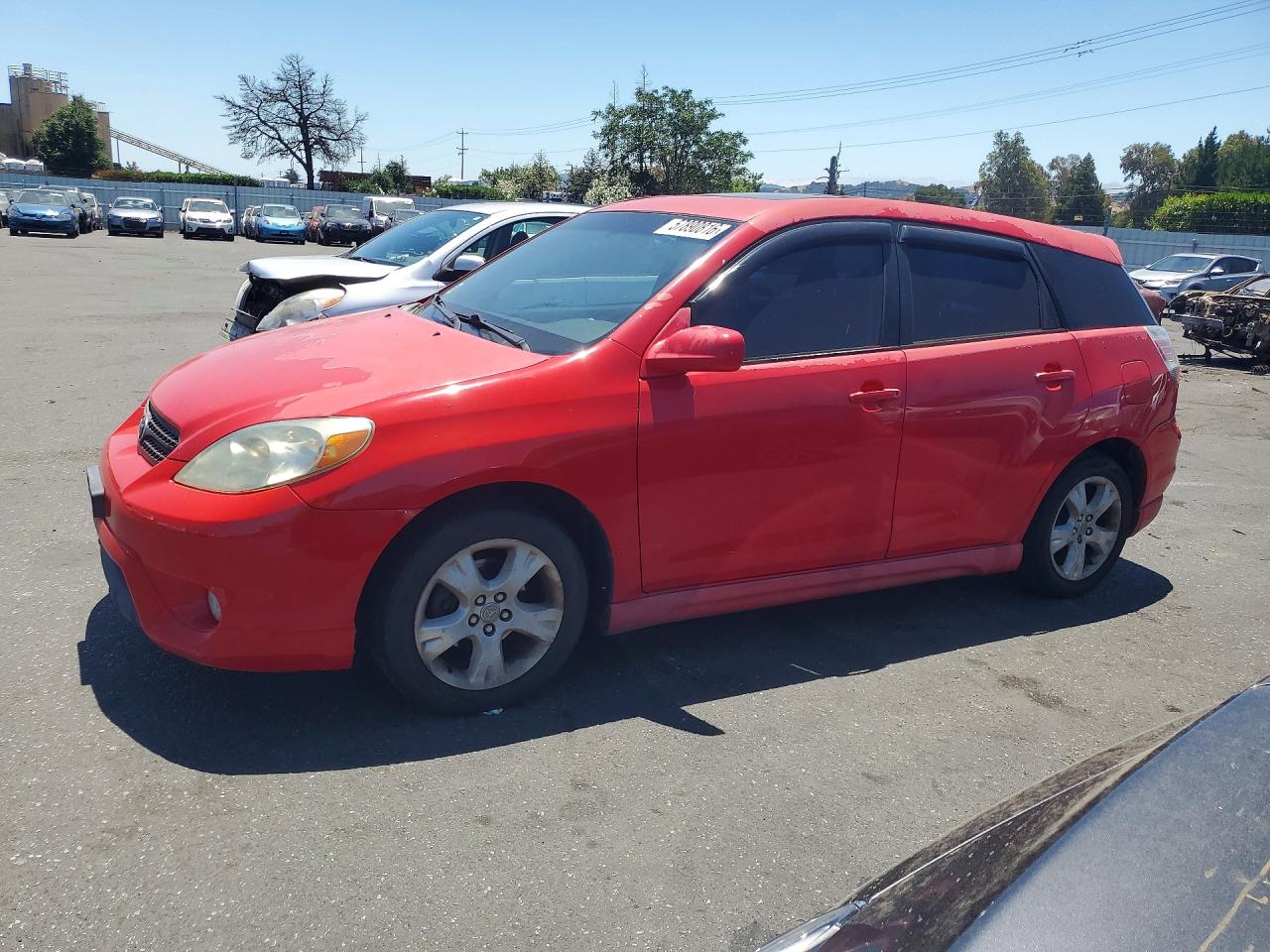 2005 Toyota Corolla Matrix Xr Red vin: 2T1KR32E05C416636