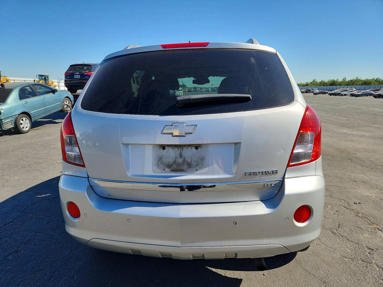 2014 Chevrolet Captiva Ltz Silver vin: 3GNAL4EK8ES623175