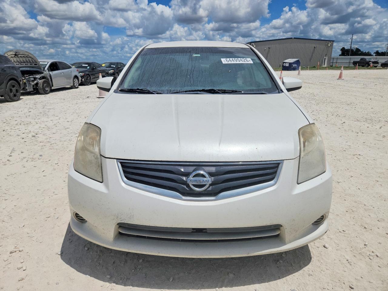 2010 Nissan Sentra 2.0 White vin: 3N1AB6AP5AL625594