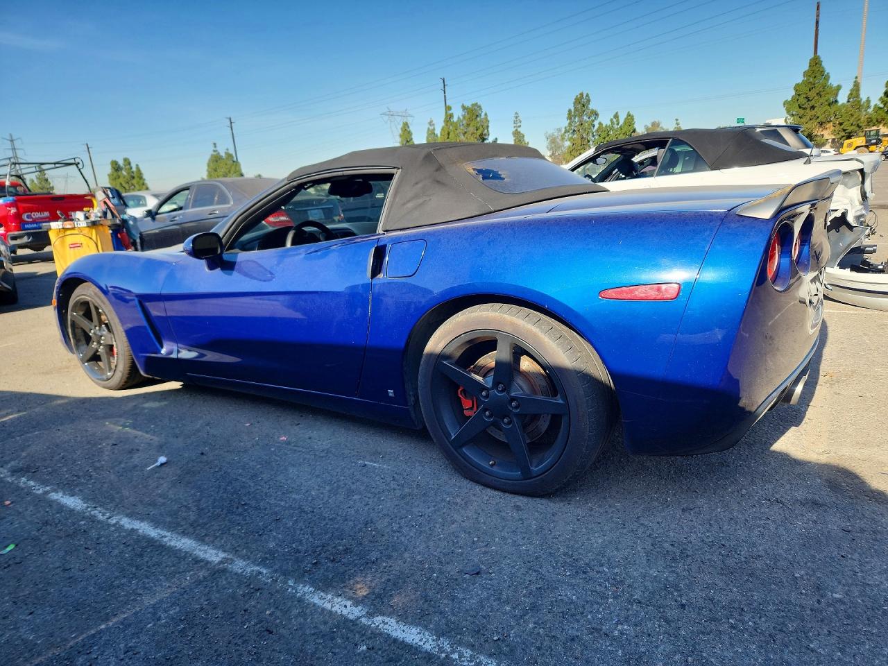 2006 Chevrolet Corvette Blue vin: 1G1YY36U665119022