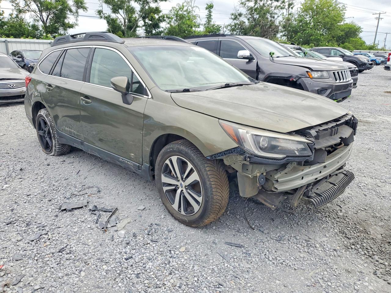 2019 Subaru Outback 2.5i Limited Green vin: 4S4BSANC2K3333518
