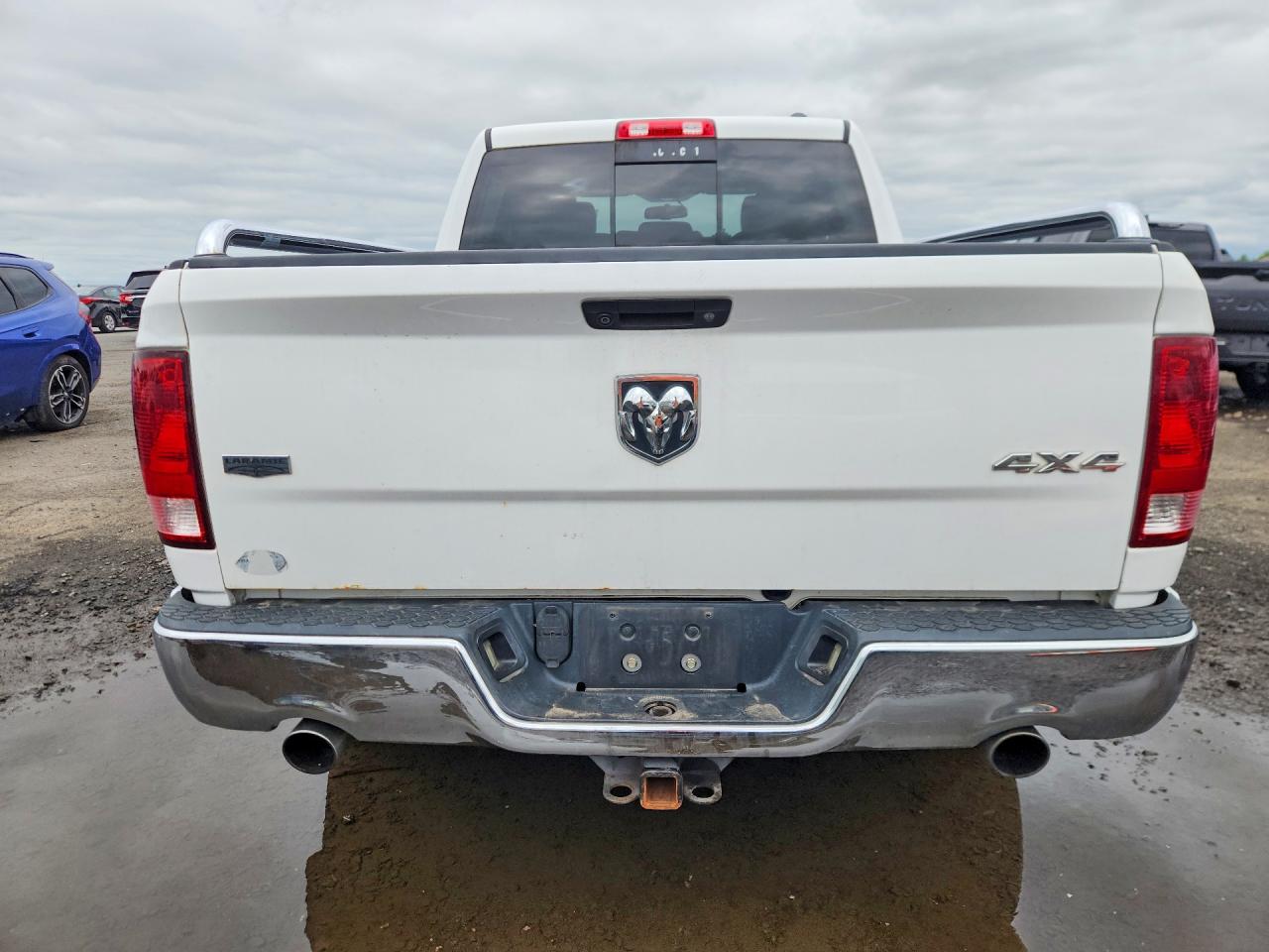 2012 Dodge Ram 1500 Laramie White vin: 1C6RD7NT8CS256586