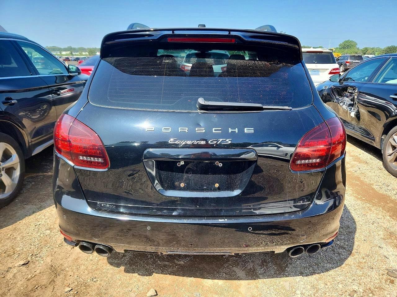 2014 Porsche Cayenne Gts Black vin: WP1AD2A23ELA73470