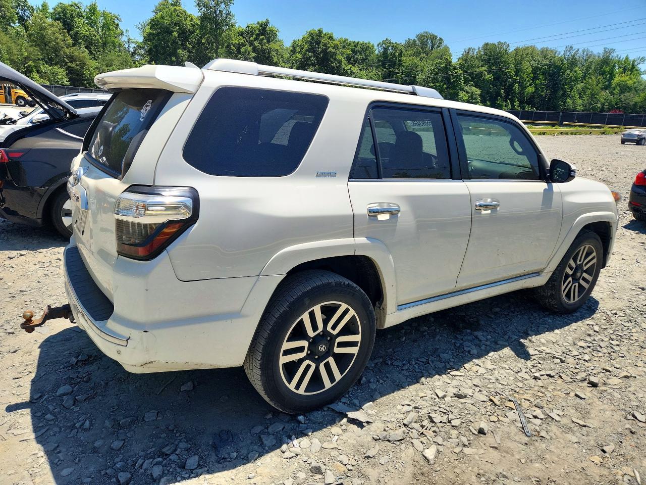 2015 Toyota 4runner Limited Белый vin: JTEBU5JR6F5247263