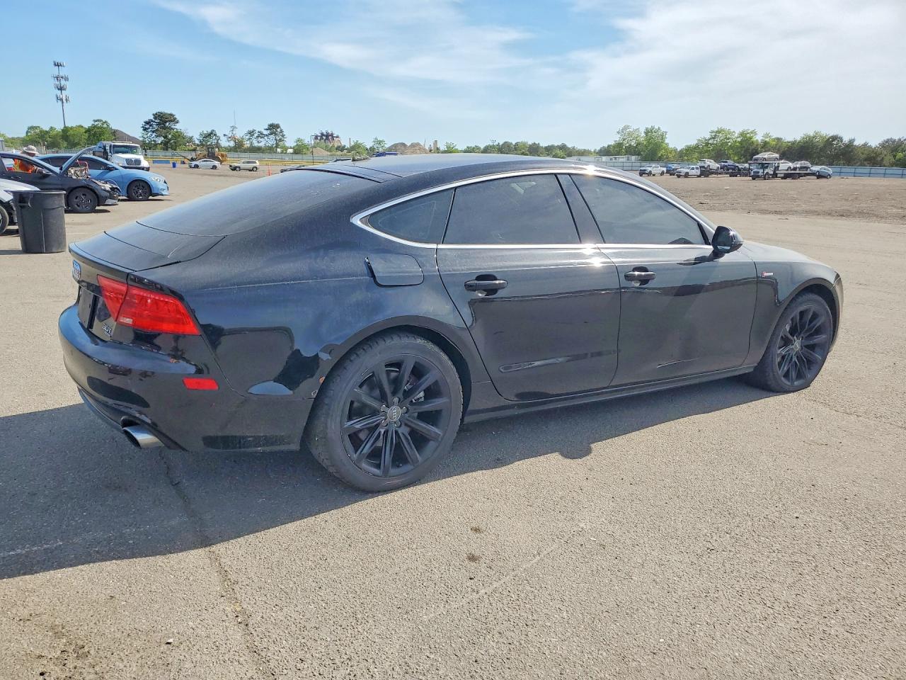 2012 Audi A7 Premium Plus Черный vin: WAUYGBFC9CN104664