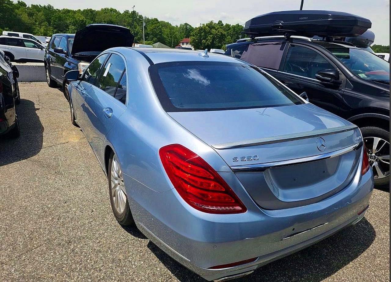 2014 Mercedes-benz S 550 4matic Silver vin: WDDUG8FB3EA034929
