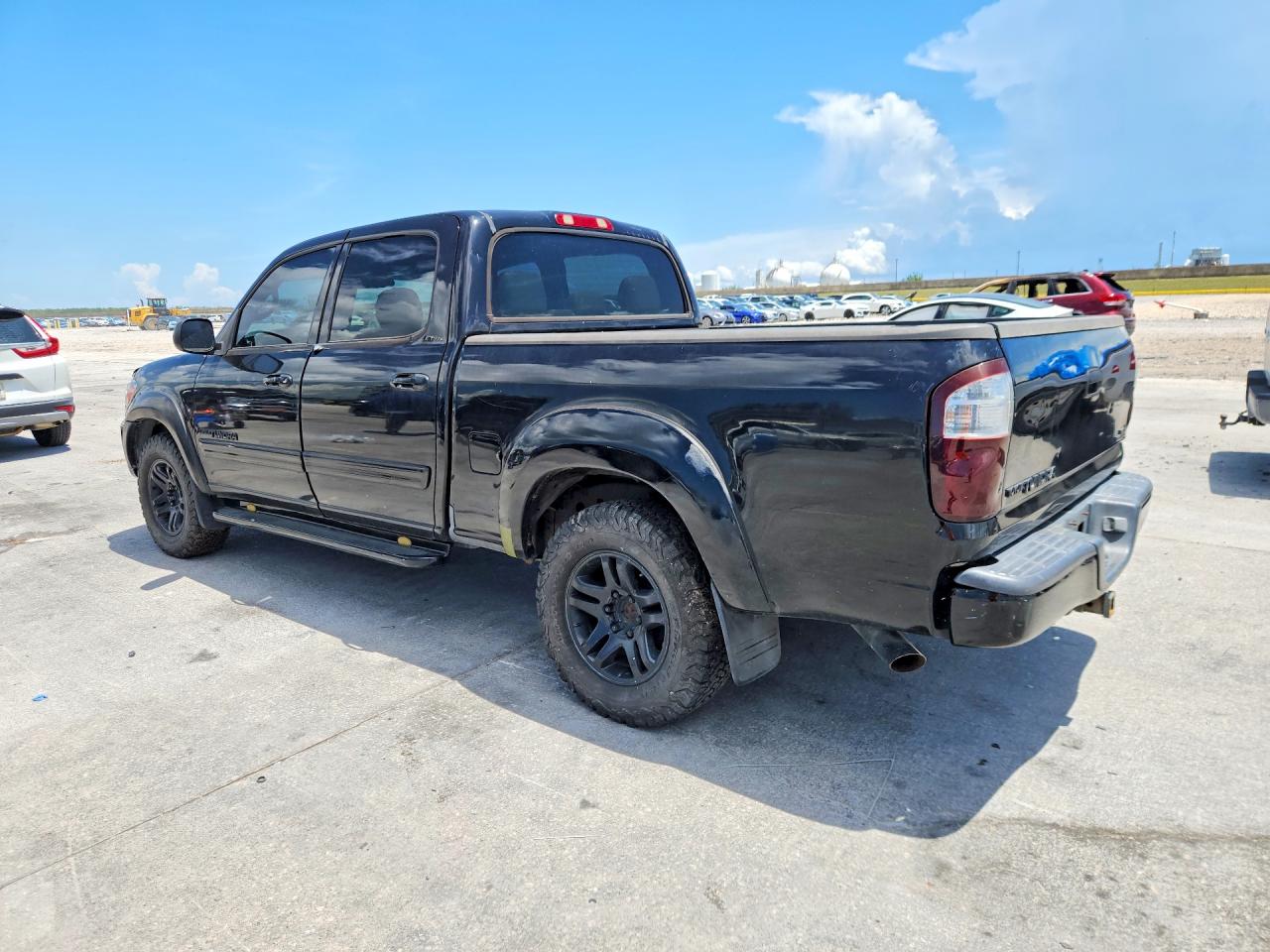 2006 Toyota Tundra Double Cab Limited Black vin: 5TBET38156S545542