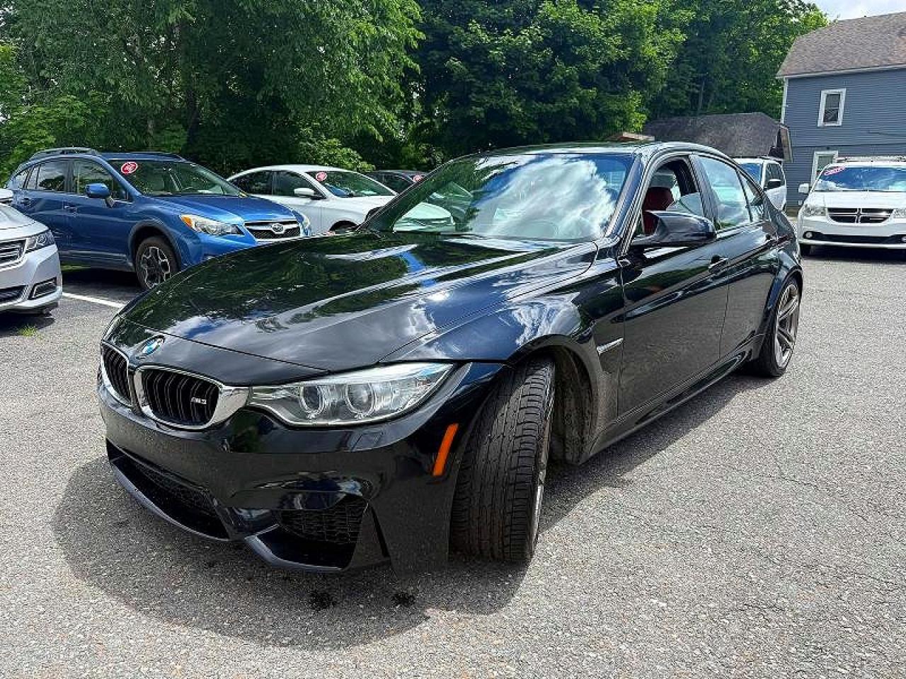 2015 Bmw M3 Black vin: WBS3C9C55FP803086