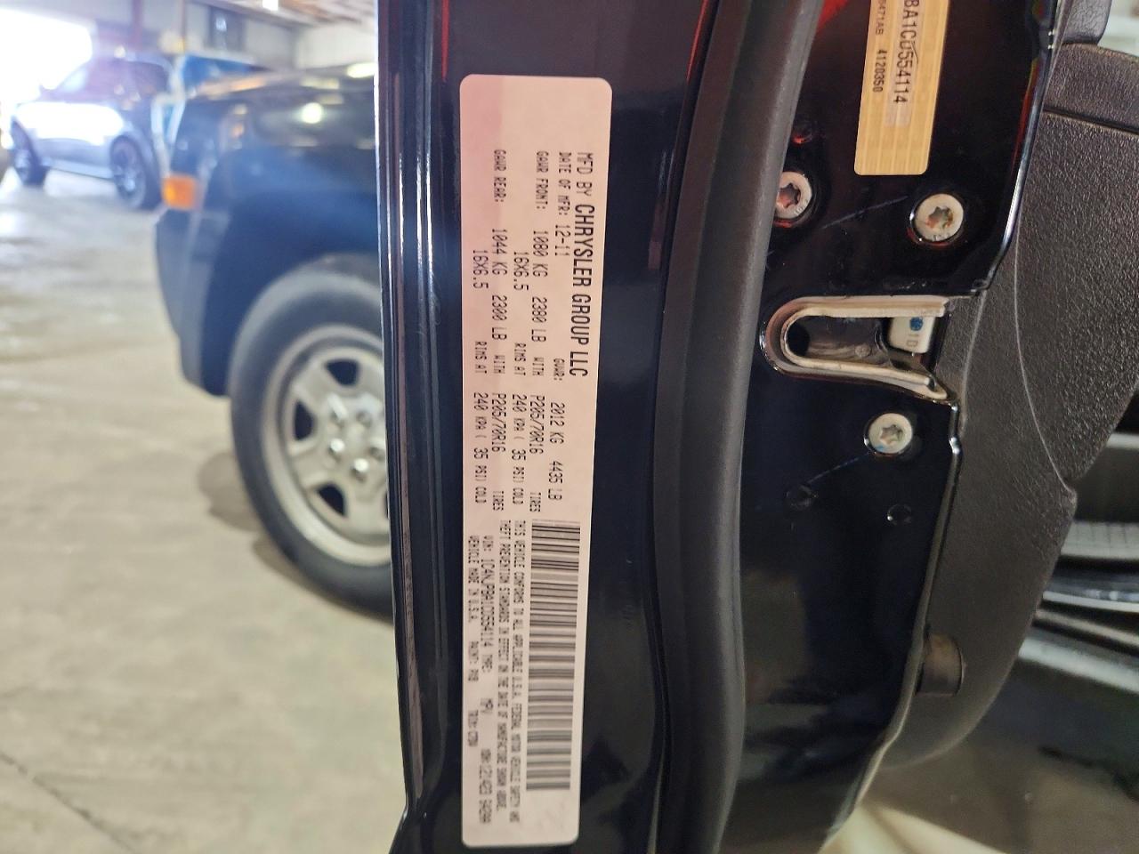 2012 Jeep Patriot Sport Black vin: 1C4NJPBA1CD554114