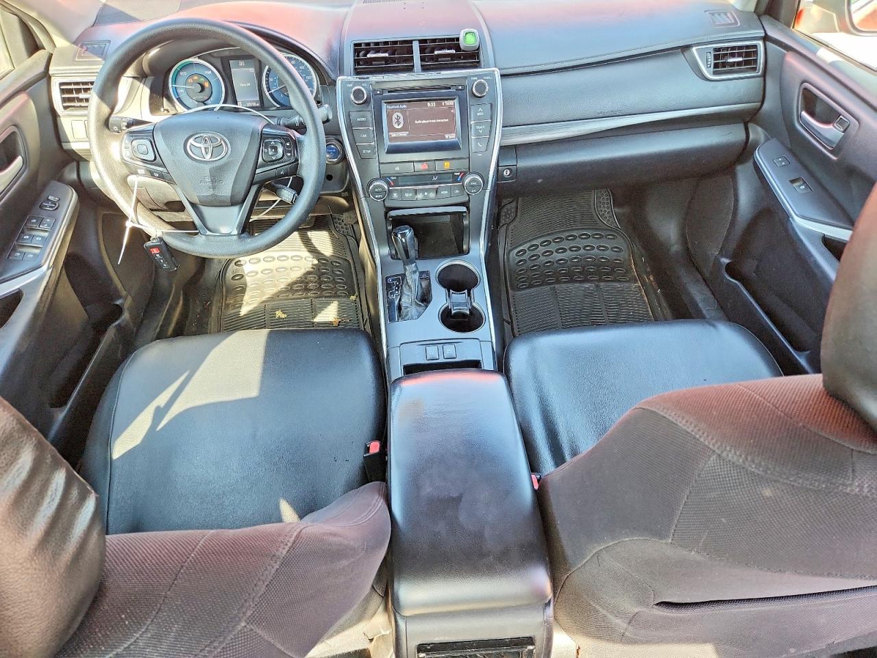 2015 Toyota Camry Hybrid Le Оранжевый vin: 4T1BD1FKXFU150710
