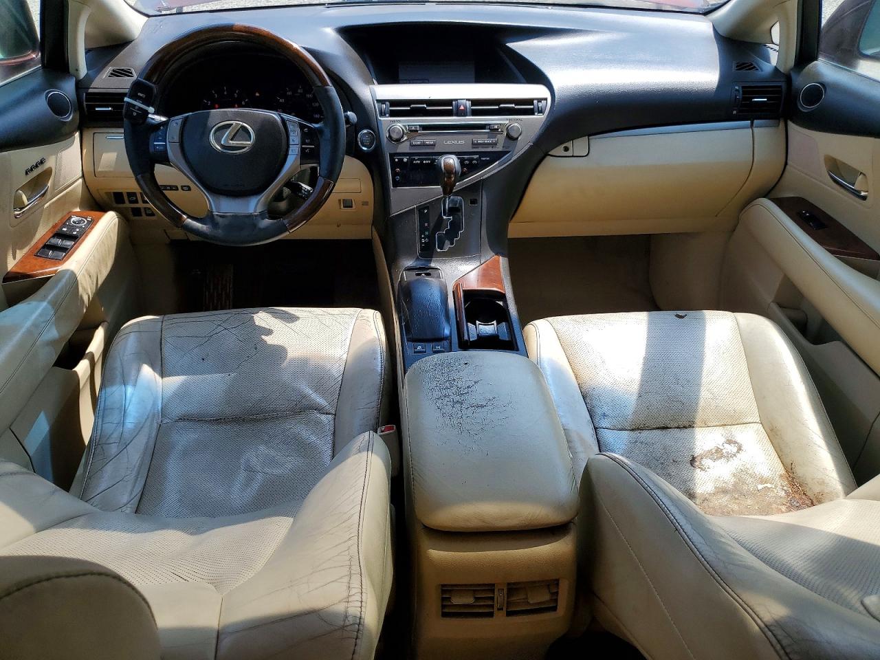 2015 Lexus Rx 350 Base Burgundy vin: 2T2BK1BA5FC265313