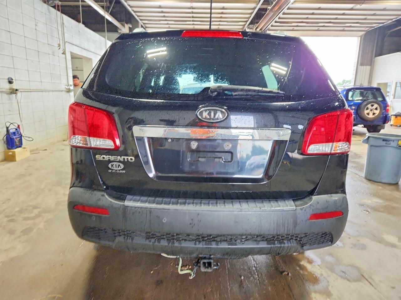 2012 Kia Sorento Lx Black vin: 5XYKT3A6XCG254138