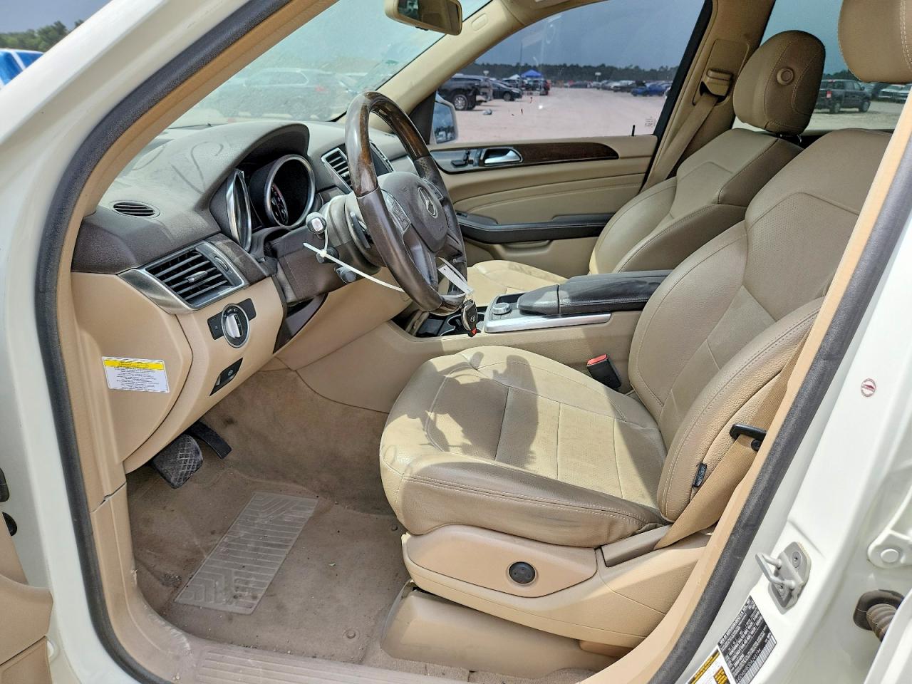 2013 Mercedes-benz Ml 350 4matic White vin: 4JGDA5HB3DA249194