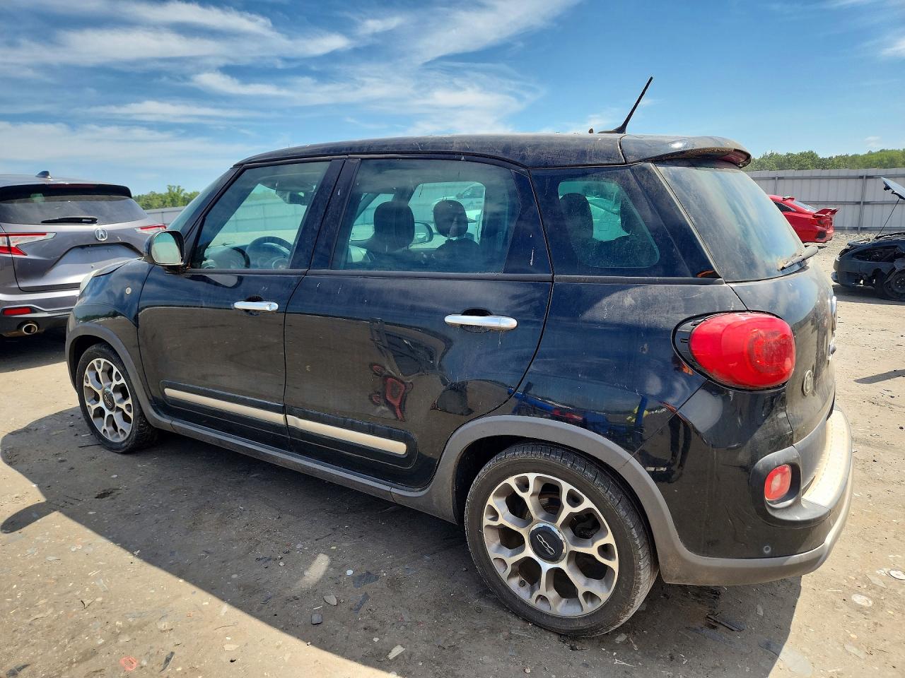 2014 Fiat 500l Trekking Black vin: ZFBCFADH6EZ011902