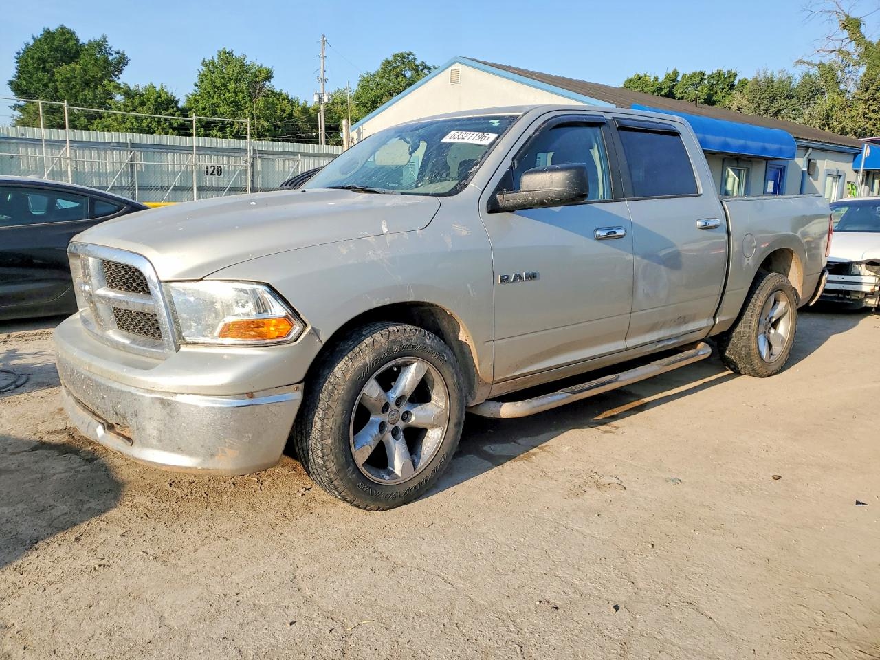2009 Dodge Ram 1500 Beige vin: 1D3HB13P19J523165