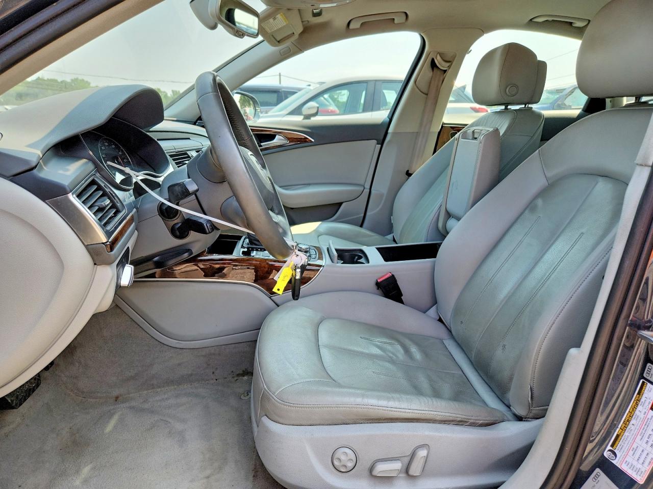 2014 Audi A6 Premium Plus Gray vin: WAUFGBFC9EN056500
